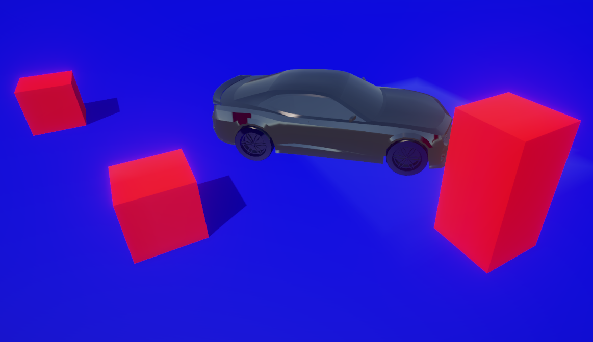 Reflective surfaces through shaders