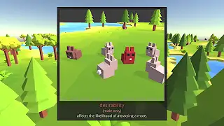 Simulating an ecosystem in a Sandbox game in Unity