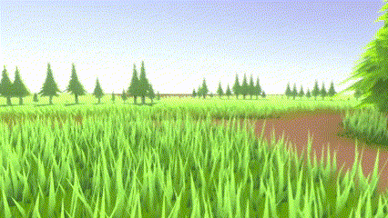 Grass Shader that moves with the player, for terrain use
