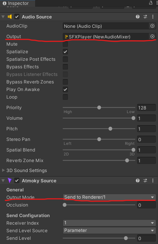 Audio source inspector