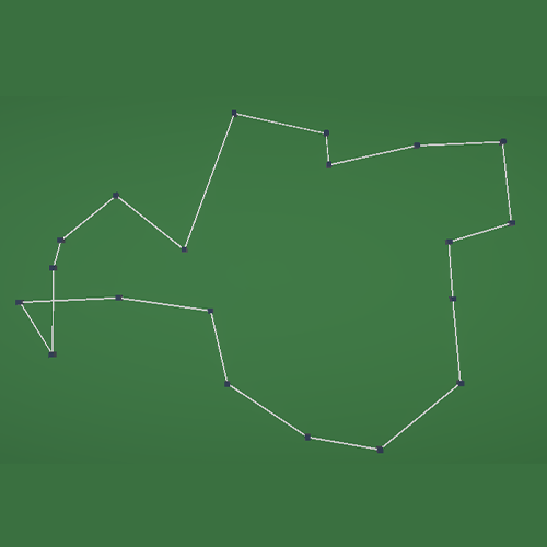 Point repulsion example 4