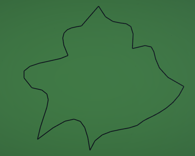 Generated track mesh