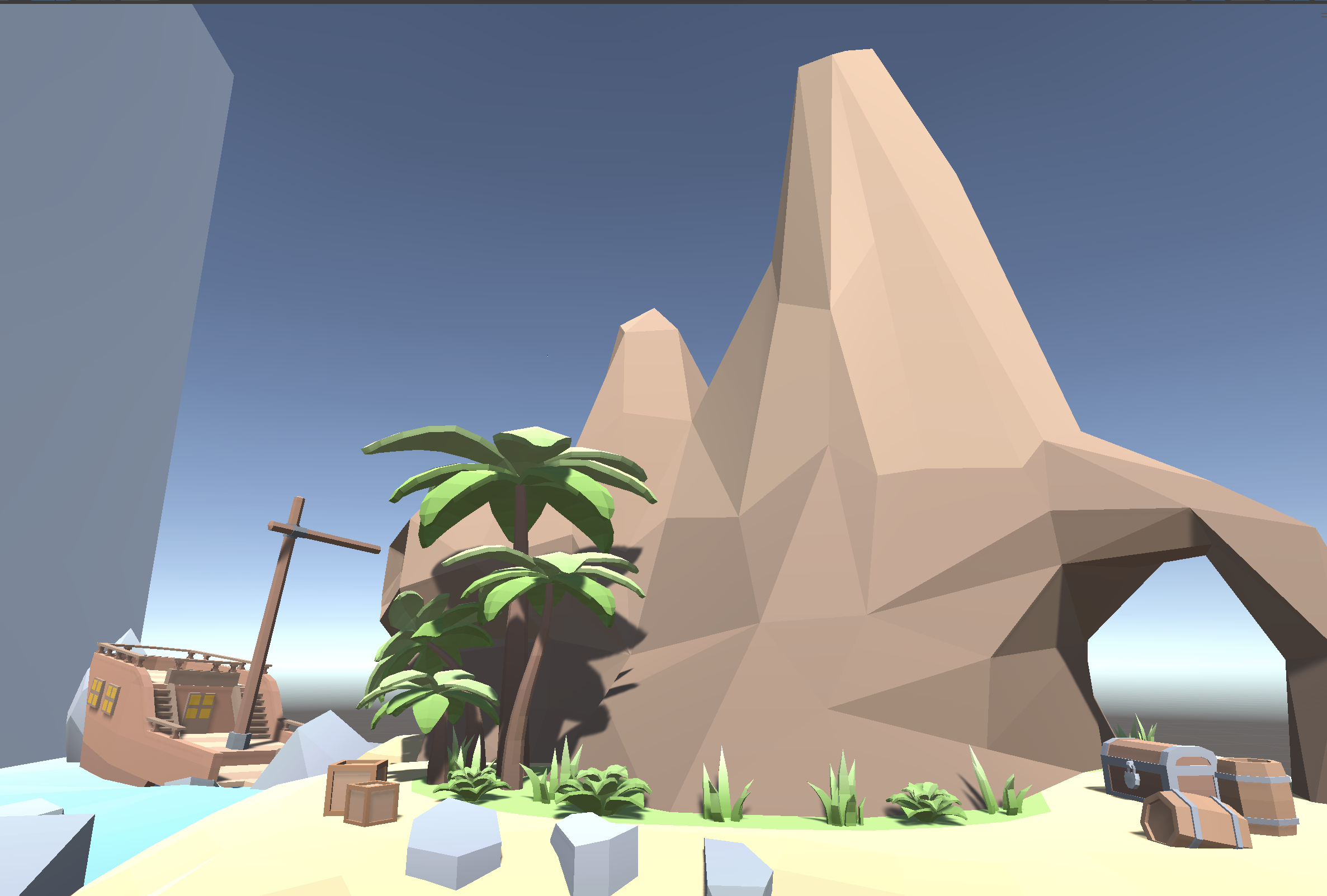 Abandoned Island Environment