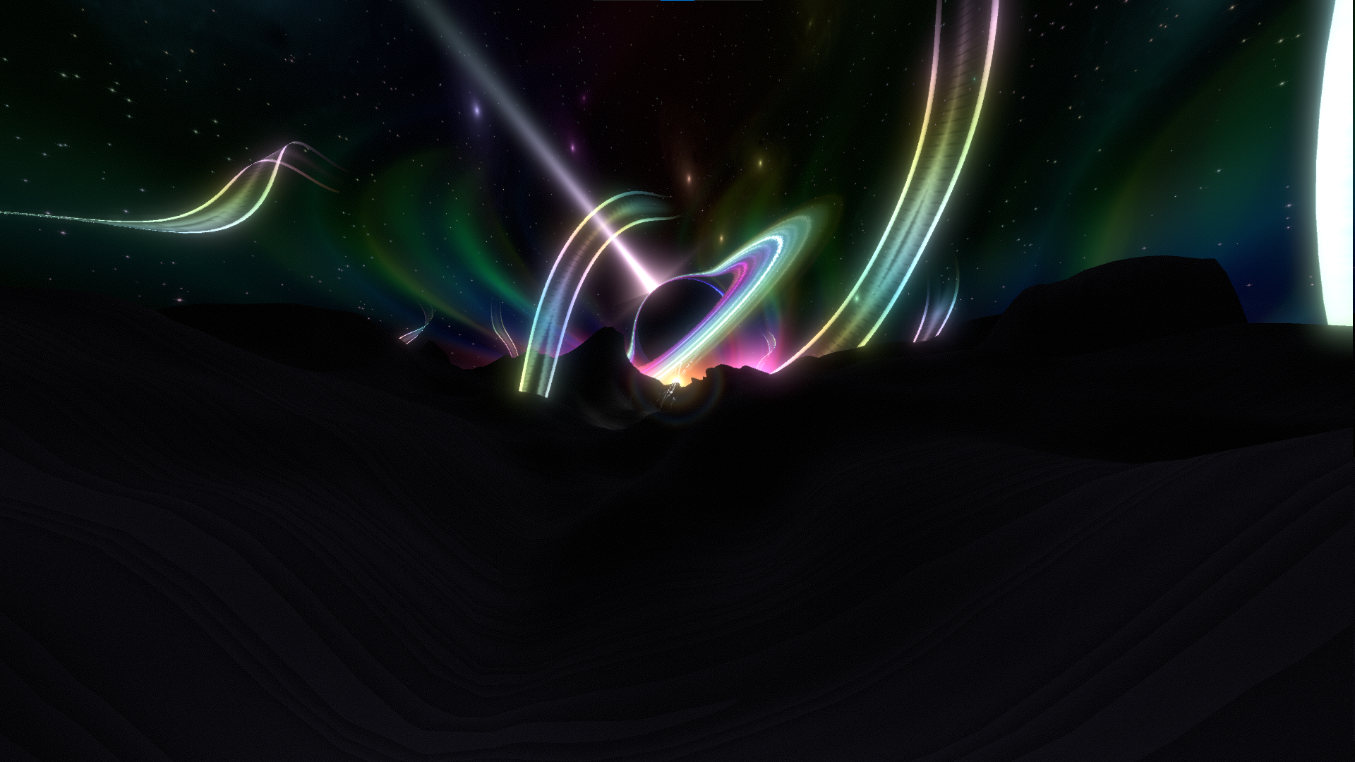 Black Hole Shader using HLSL