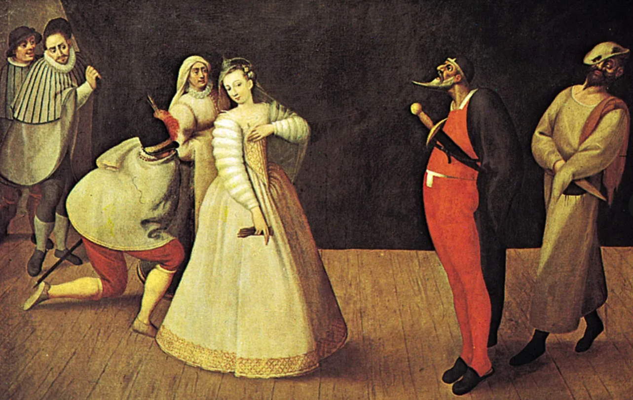 Illustration of Commedia dell'arte